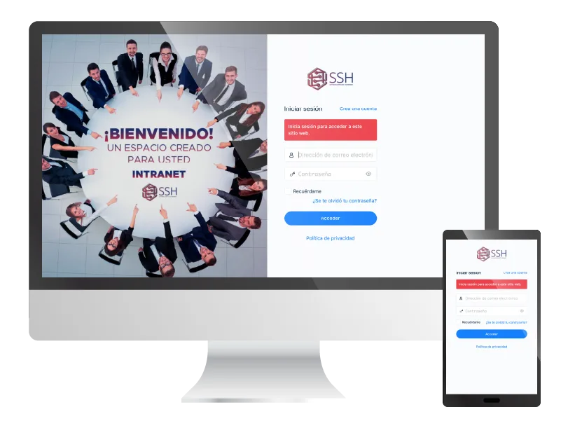 SSH Colombia – Intranet